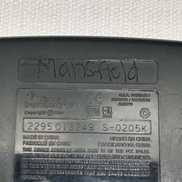 Texas‎ Instruments TI-86 Graphing Calculator Tested - Picture 6 of 7